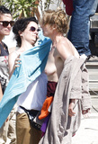 Emma Thompson - nude on the set Love Punch (6/2012)