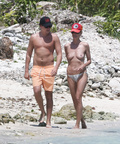 Heidi Klum topless in Mexico (4/2014)