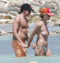 Heidi Klum topless in Mexico (4/2014)