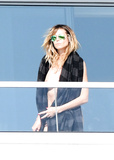 Heidi Klum topless in Miami (01/07/2017)