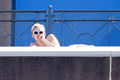 Miley Cyrus topless in Sydney (10/2014)