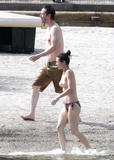 China Chow topless at the beach in Cannes (6/2008)