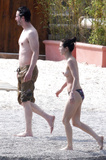 China Chow topless at the beach in Cannes (6/2008)