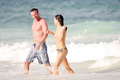 Jamie Murray topless at the beach in Mexico (7/2014)