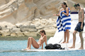 Millie Mackintosh topless on yacht (Ibiza, 8/2014)