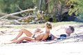 Lara Bingle sunbathing topless in Hawaii (8/2014), p. 2