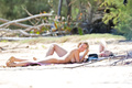 Lara Bingle sunbathing topless in Hawaii (8/2014), p. 2