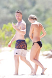 Lara Bingle sunbathing topless in Hawaii (8/2014), p. 2