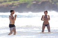 Lara Bingle sunbathing topless in Hawaii (8/2014), p. 2