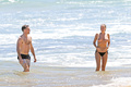 Lara Bingle sunbathing topless in Hawaii (8/2014), p. 2
