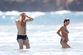 Lara Bingle sunbathing topless in Hawaii (8/2014), p. 2