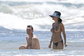 Lara Bingle sunbathing topless in Hawaii (8/2014), p. 1