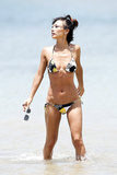 Bai Ling - sunbathing topless in Hawaii (may 2008)