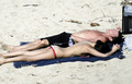Zhang Ziyi - sunbathing topless in St. Bart’s (1/2009)