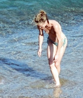 Vanessa Paradis - topless sunbath in Greece (7/2015)