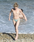 Vanessa Paradis - topless sunbath in Greece (7/2015)