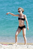 Vanessa Paradis - in bikini & swimming topless (7/2015)