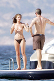 Rebecca Gayheart - topless on yacht (6/2007)