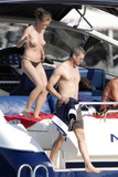 Rebecca Gayheart - topless on yacht (6/2007)
