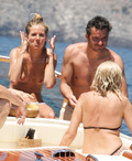Sienna Miller - topless on yacht (7/2008)
