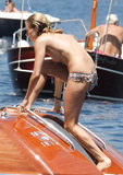 Sienna Miller - topless on yacht (7/2008)
