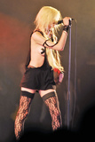 Taylor Momsen upskirt on stage