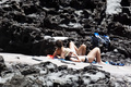 Keira Knightley topless in Pantelleria, Italy (6/18)