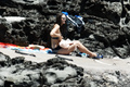 Keira Knightley topless in Pantelleria, Italy (6/18)