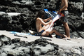 Keira Knightley topless in Pantelleria, Italy (6/18)