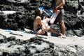 Keira Knightley topless in Pantelleria, Italy (6/18)