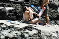 Keira Knightley topless in Pantelleria, Italy (6/18)