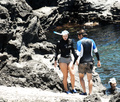 Keira Knightley topless in Pantelleria, Italy (6/18)
