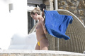 Perrie Edwards topless in Mykonos (6/2018)