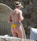 Perrie Edwards topless in Mykonos (6/2018)