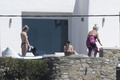 Perrie Edwards topless in Mykonos (6/2018)