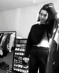 Kendall Jenner see thru and hard nipples in public