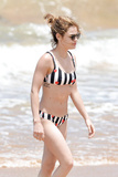 Lucy Hale showing off her sexy bikini body