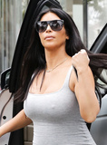 Kim Kardashian nipples and see through pics