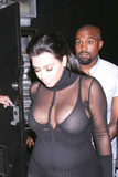 Kim Kardashian flashes killer body