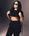 Demi Lovato flashes big tits