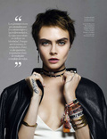 Cara Delevingne goes naked