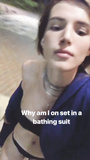 Bella Thorne upskirt and cleavage pics