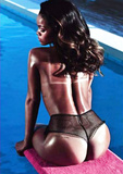Rihanna shows tits and booty and pussy