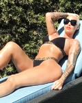 Amber Rose bikini and big boobs pics
