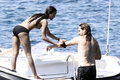 Zoe Saldana topless in Sardinia (8/2021)