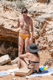 Emma Watson sunbathing topless in Ibiza (6/2022)