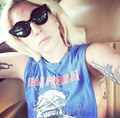 Lady Gaga instagram selfies and nudity