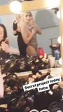 Emma Roberts see thru lingerie