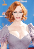 Christina Hendricks massive tits and big cleavage