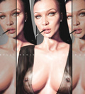 Bella Hadid poses nude and see thru pics